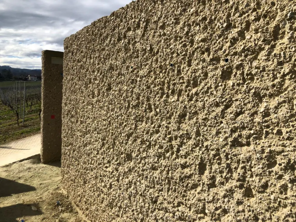 sablage béton frais aspect vieilli
