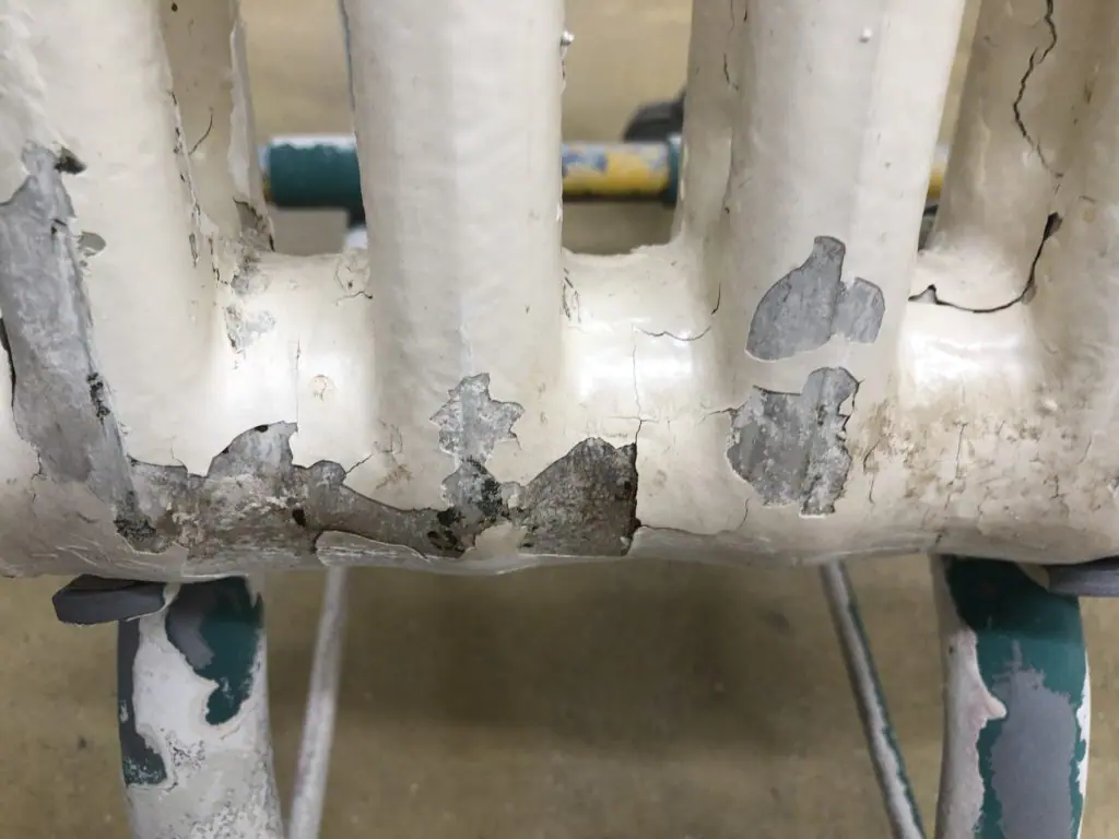 sablage radiateur fonte