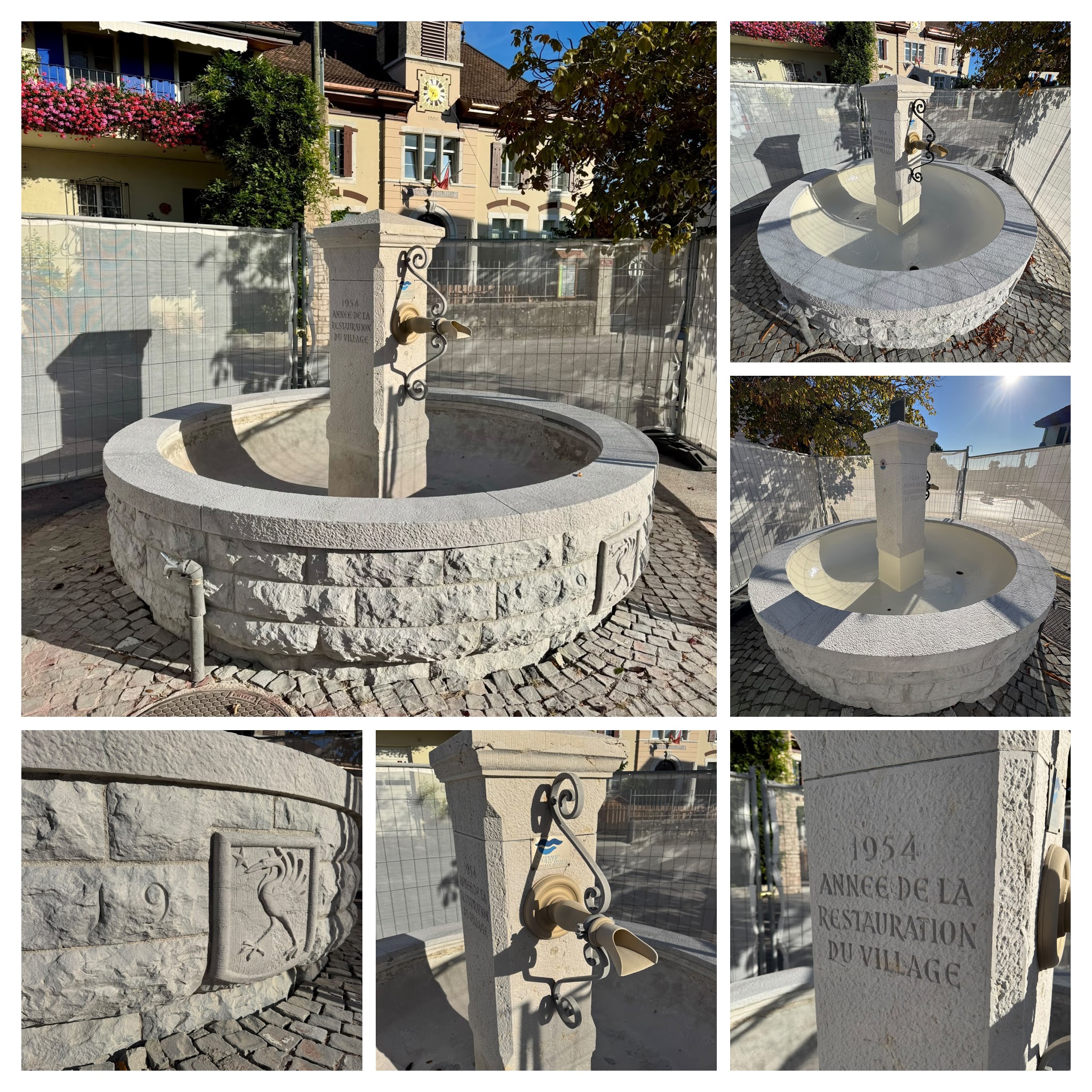 Aérogommage Fontaine Communale, 1189 Saubraz